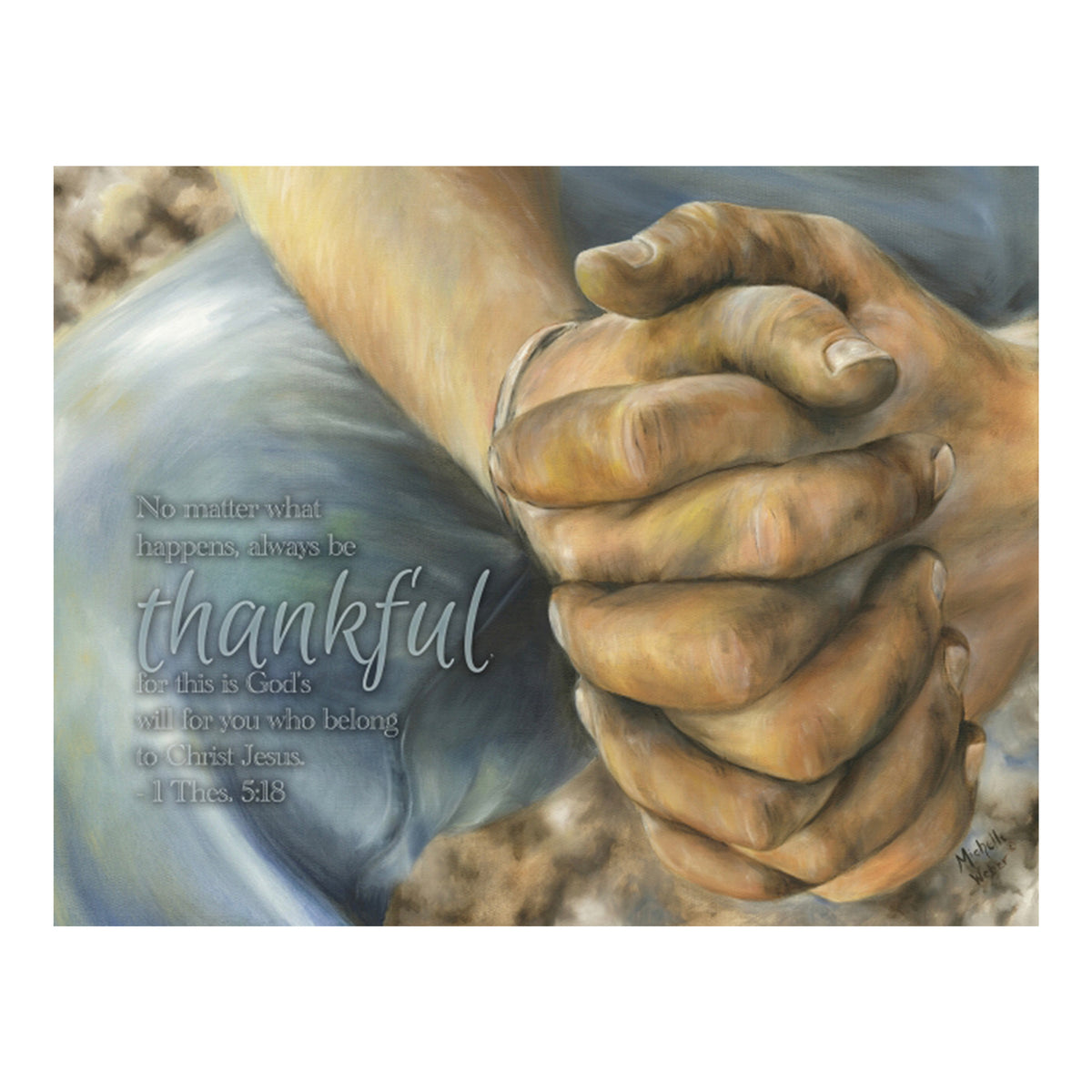 Be Always Thankful – Michelle Weber Studio